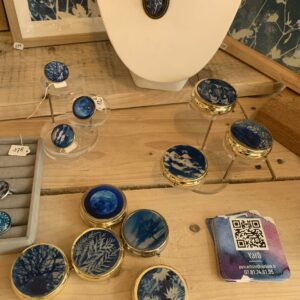 Petite boîte cyanotype