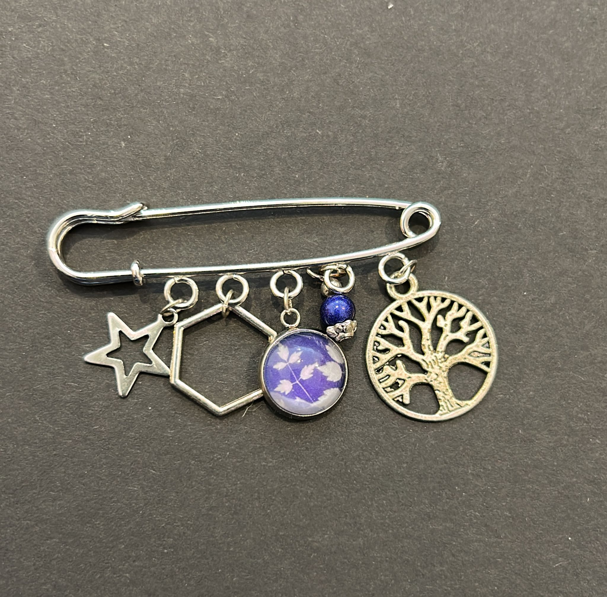 Broche charms Arbre de vie